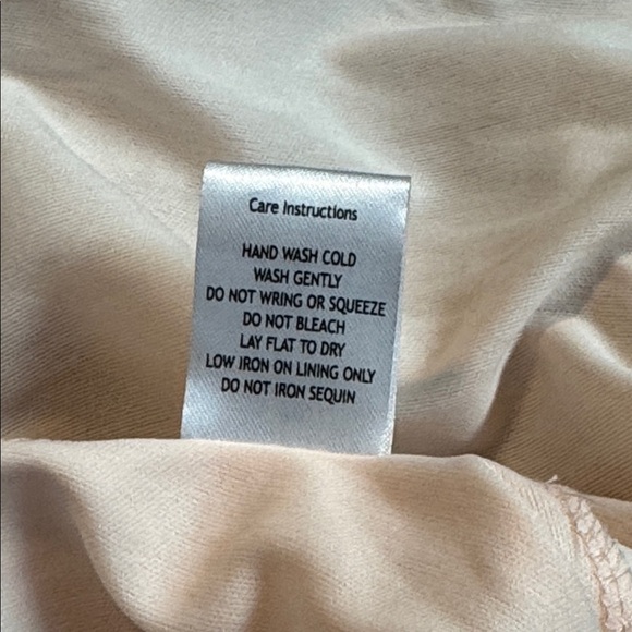 Emerald Sundae women’s Gold/pink sequined off shoulders formal dress size 11 - Picture 4 of 12